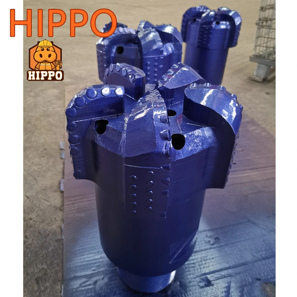 Steel Body 5 Blades Diamond Head PDC Drill Bit for Well Drilling and Mining