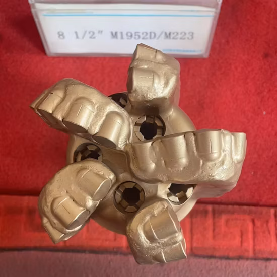 Bit de aceite API Broca de cortador fijo PDC de 8-1/2 pulgadas de herramienta de perforación Diamod